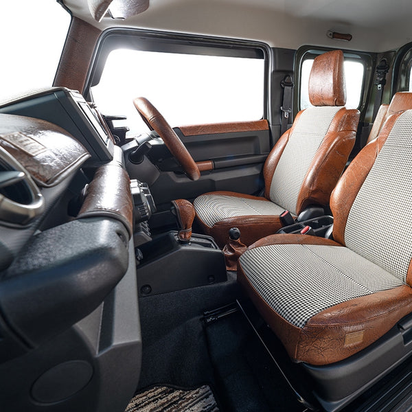 GRACE Leather Shift Knob Grip & Boot Covers Jimny (2018-ON) AT