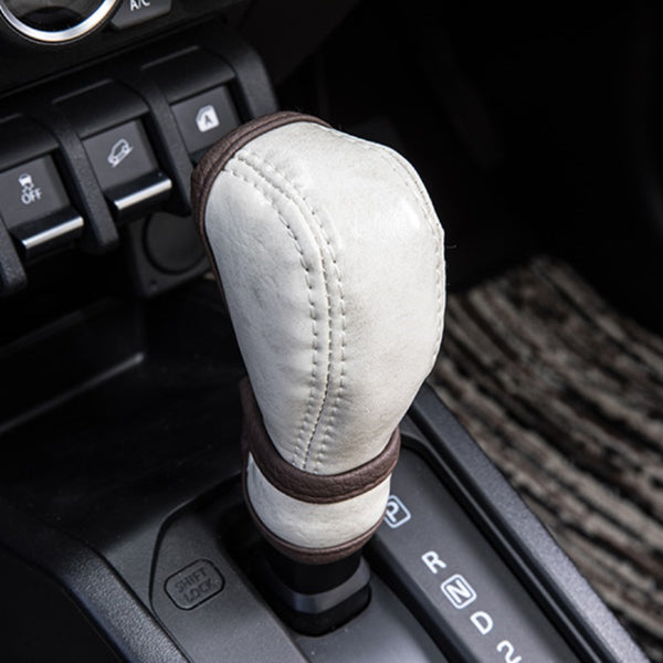 GRACE Leather Shift Knob Grip & Boot Covers Jimny (2018-ON) AT
