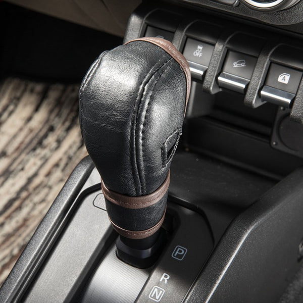 GRACE Leather Shift Knob Grip & Boot Covers Jimny (2018-ON) AT