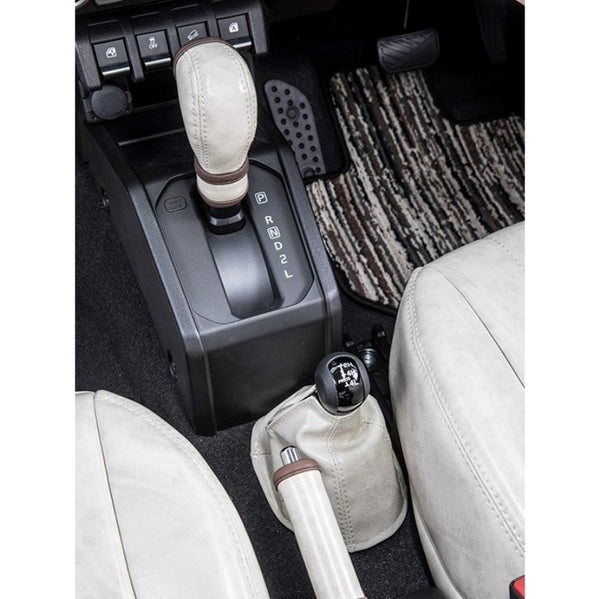 GRACE Leather Shift Knob Grip & Boot Covers Jimny (2018-ON) AT