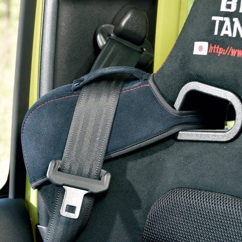 TANIGUCHI Seat Belt Shoulder Cover for BRIDE EURO series Leather Suede –  Compass Auto Japan