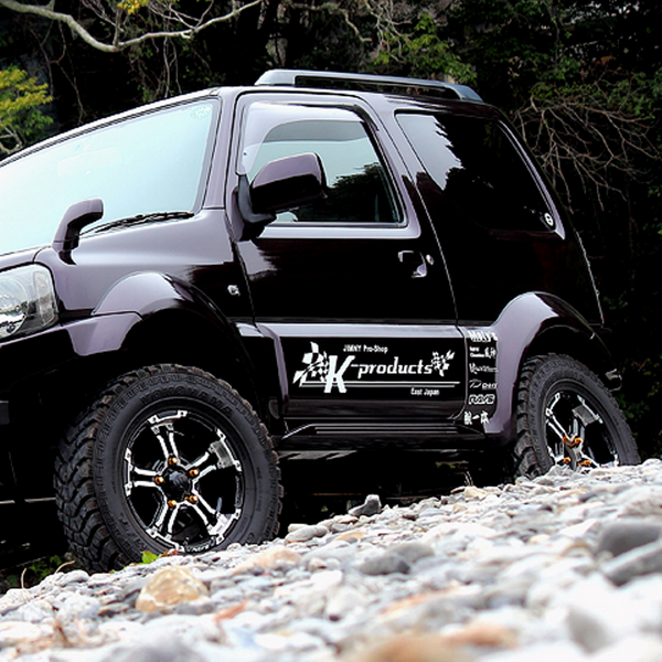 RAYS DAYTONA FDX-J Black Diamond Cut 16" Wheels for Jimny