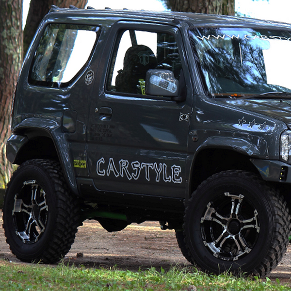 RAYS DAYTONA FDX-J Black Diamond Cut 16" Wheels for Jimny