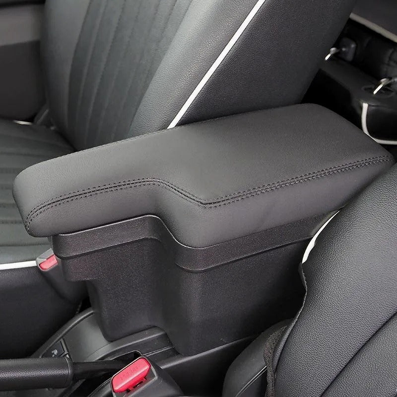 Leather Armrests which are nearly the same color as the Leather Seat Covers are available!