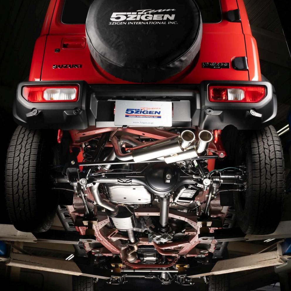 5ZIGEN Dual Silencer Muffler Jimny JC74 (2025-ON)