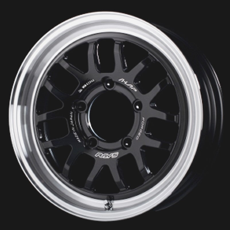 RAYS A-LAP-07X Black Rim 16" Forged Wheels for Jimny