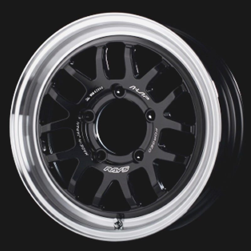 RAYS A-LAP-07X Black Rim 16" Forged Wheels for Jimny