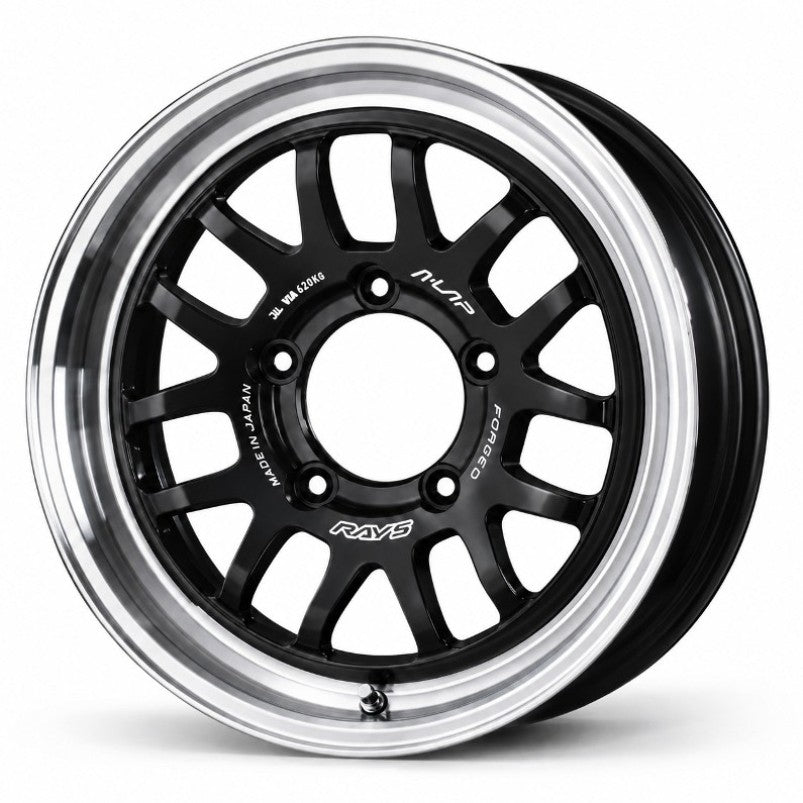 RAYS A-LAP-07X Black Rim 16" Forged Wheels for Jimny