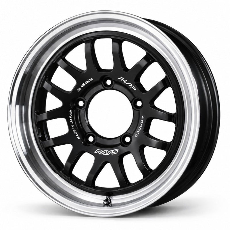 RAYS A-LAP-07X Black Rim 16" Forged Wheels for Jimny