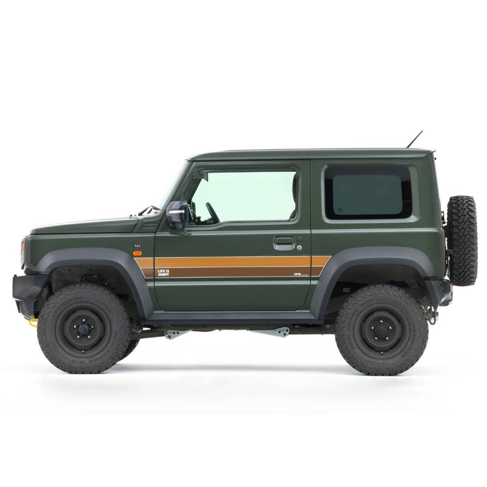 APIO WILDBOAR SR "PLUS" Black 15" Wheels for Jimny