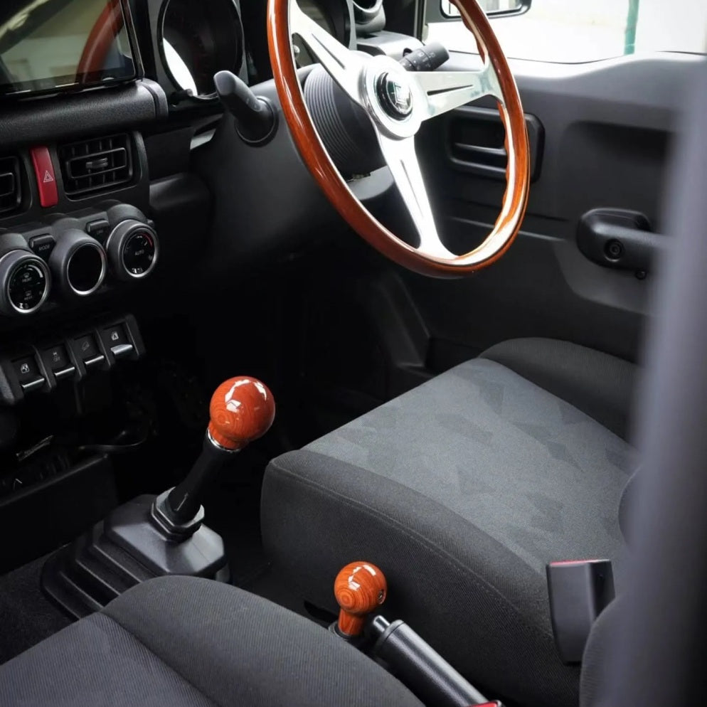 APIO Wooden Transfer Shift Knob Grip Jimny JB74 64 from Japan