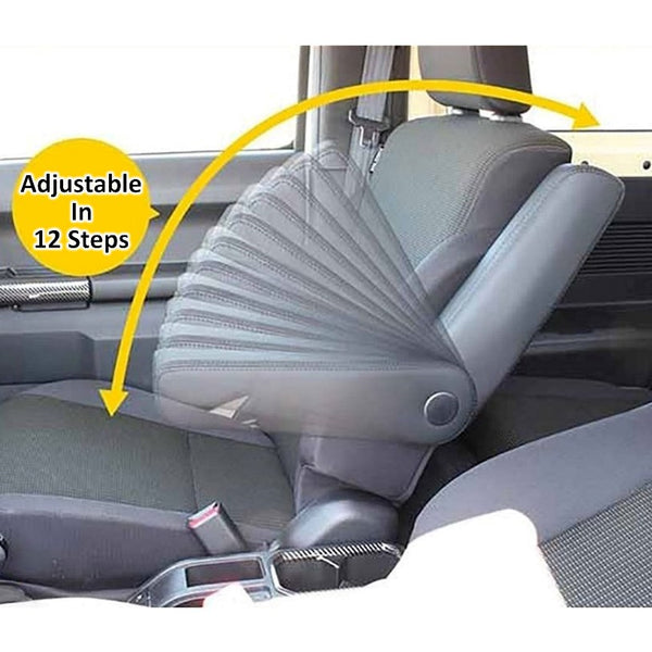 GRACE Adjustable Armrest with Corduroy & Leather Cover Jimny JB74 (2018-ON)