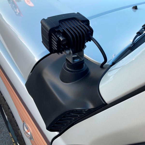 DICE Bonnet-mounted Rotary Light Panels Jimny JB74 (2018-ON)