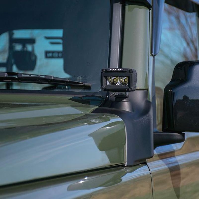 DICE Bonnet-mounted Rotary Light Panels Jimny (2018-ON)