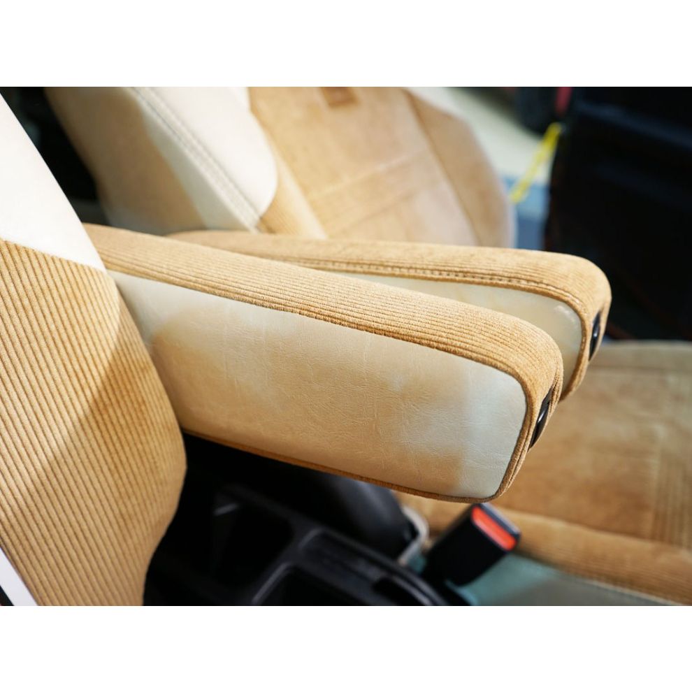 GRACE Adjustable Armrest with Corduroy & Leather Cover Jimny (2018-ON)