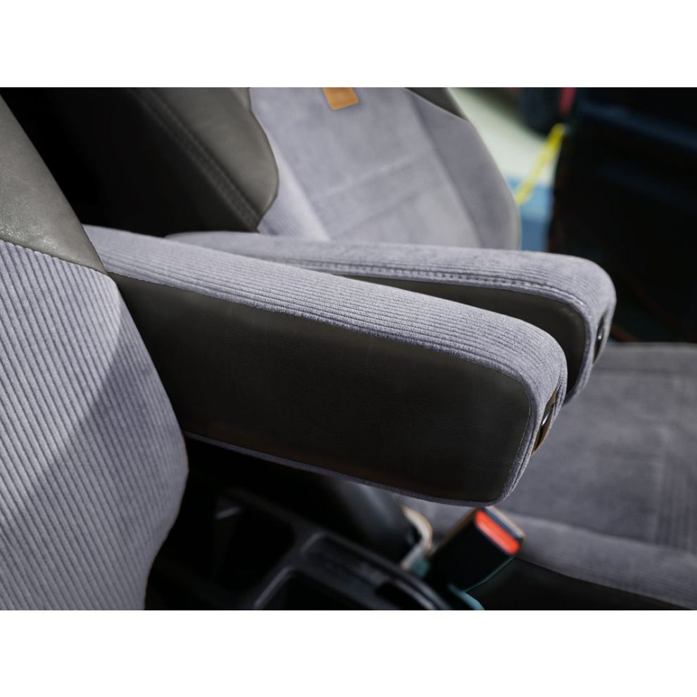 GRACE Adjustable Armrest with Corduroy & Leather Cover Jimny (2018-ON)