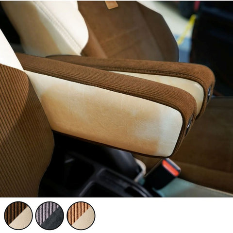 GRACE Adjustable Armrest with Corduroy & Leather Cover Jimny (2018-ON)