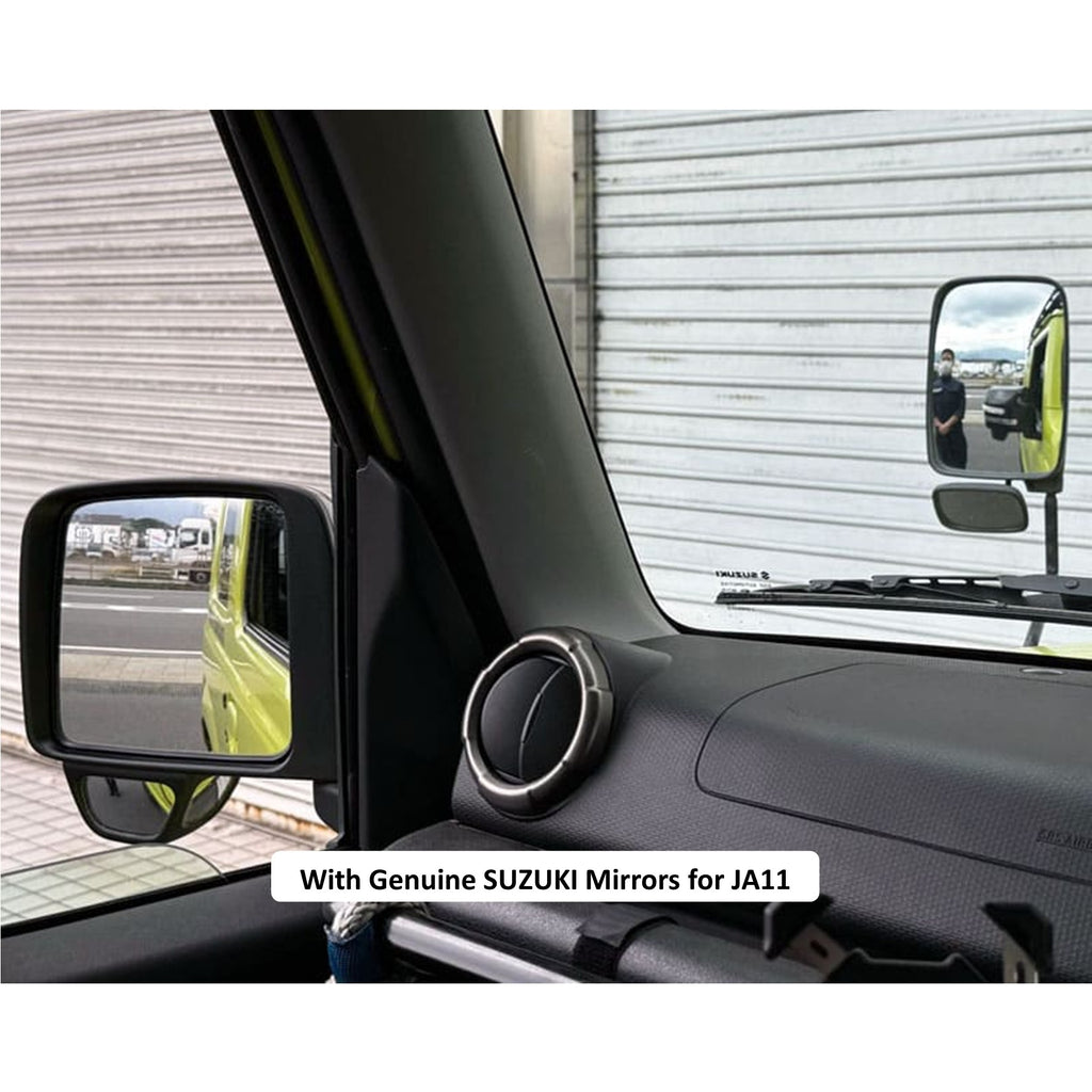 RV4 WILD GOOSE Fender Mirror Conversion Kit Jimny RHD (2018-ON)