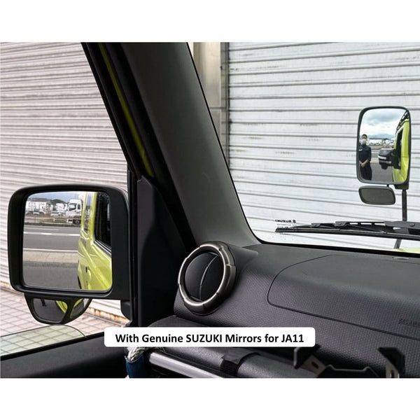 RV4 WILD GOOSE Fender Mirror Conversion Kit Jimny RHD (2018-ON)
