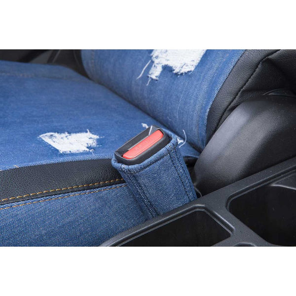 GRACE Denim Seat Belt Buckle Covers