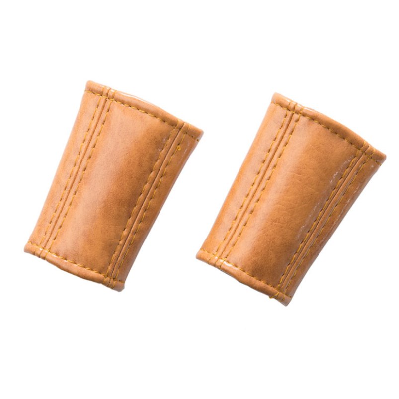 GRACE Synthetic Leather Seat Belt Buckle Covers