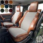 GRACE Antique Leather Houndstooth Seat Covers Jimny (2018-ON)