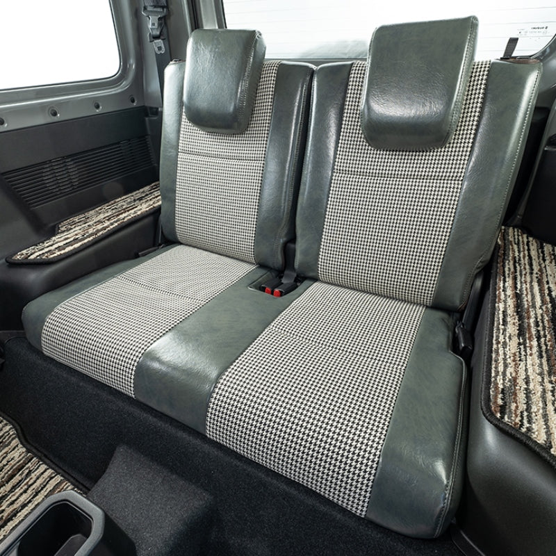 GRACE Antique Leather Houndstooth Seat Covers Jimny (2018-ON)