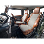 GRACE Antique Leather Houndstooth Seat Covers Jimny (2018-ON)