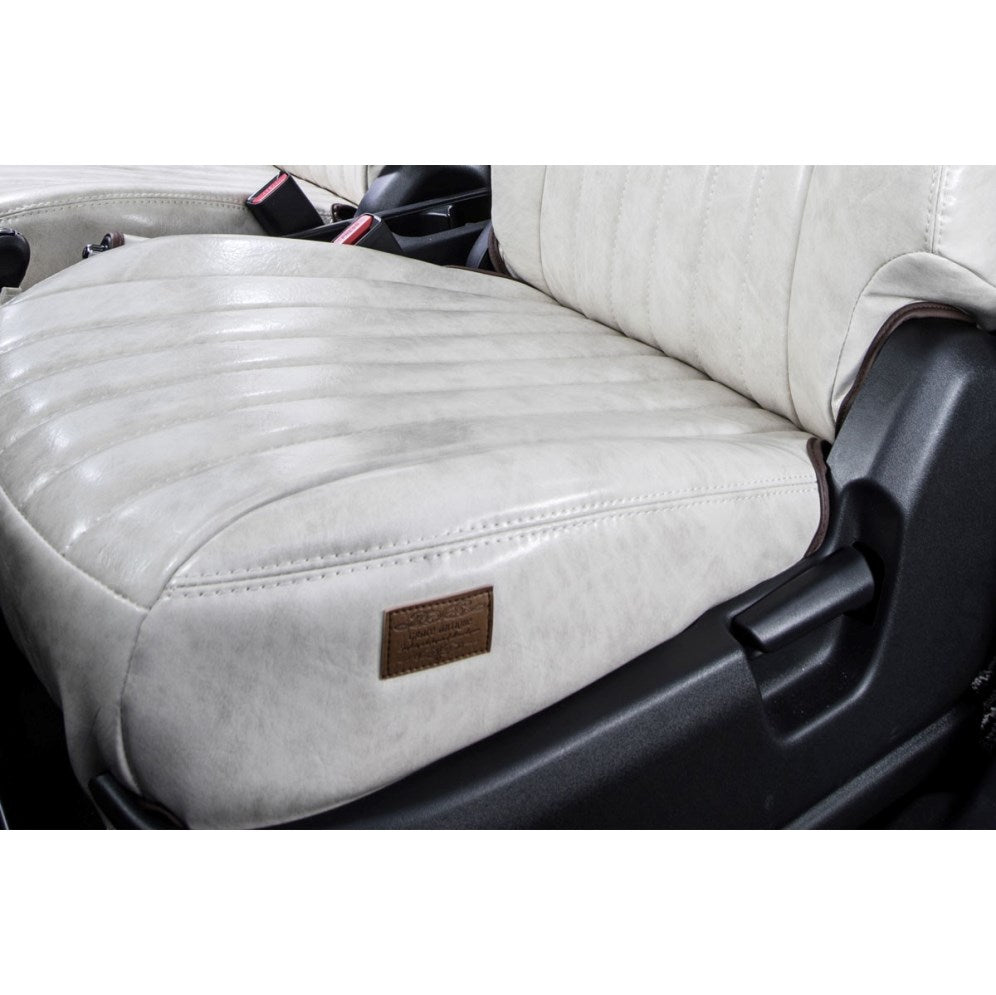 GRACE CRUM Antique Synthetic Leather Seat Covers S Jimny JB74 Japan ...