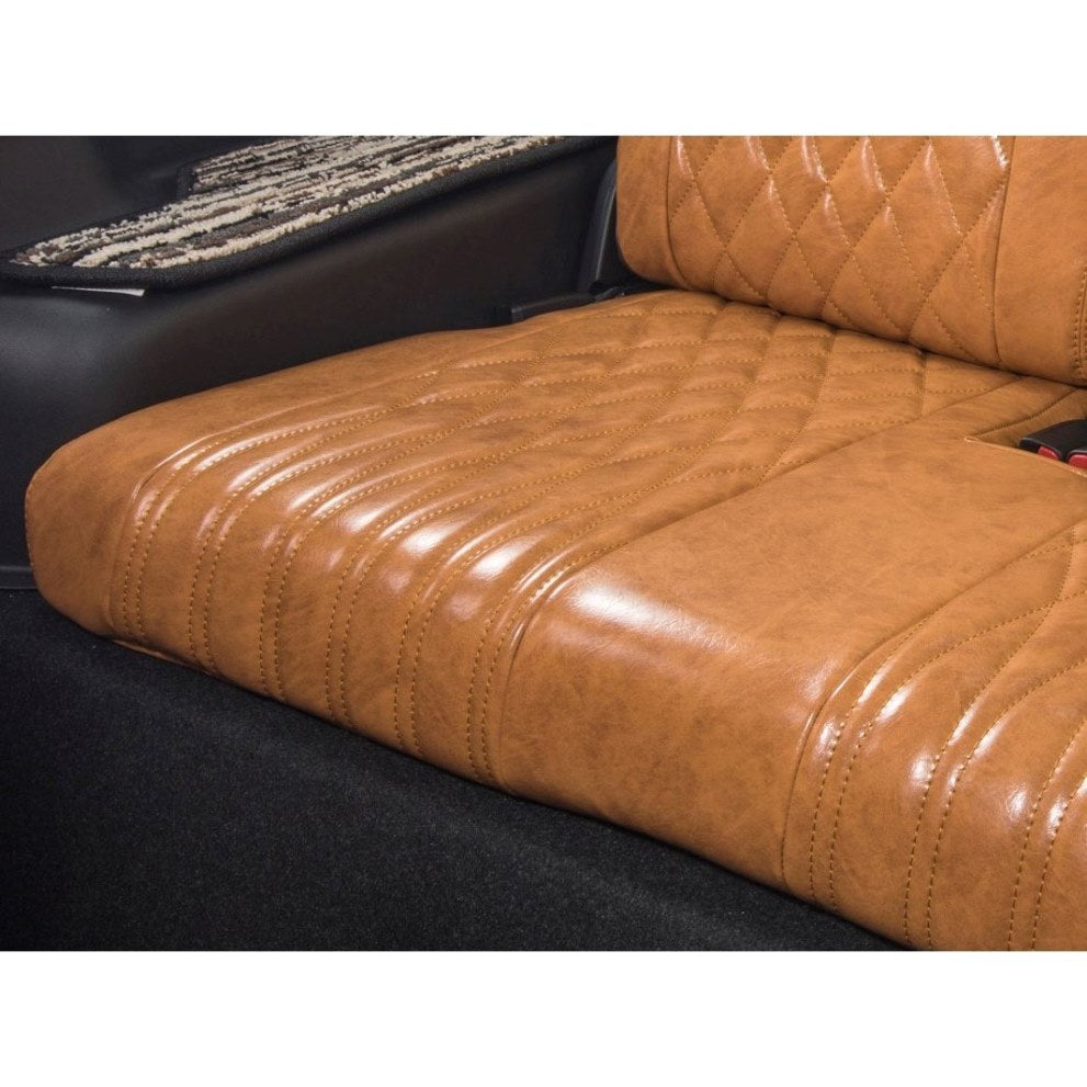 GRACE CRUM Antique Synthetic Leather Seat Covers D Jimny JB74 Japan ...