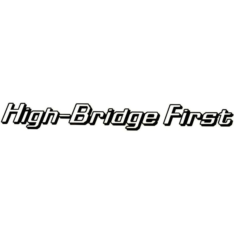 HIGH-BRIDGE FIRST Decal 100x12cm