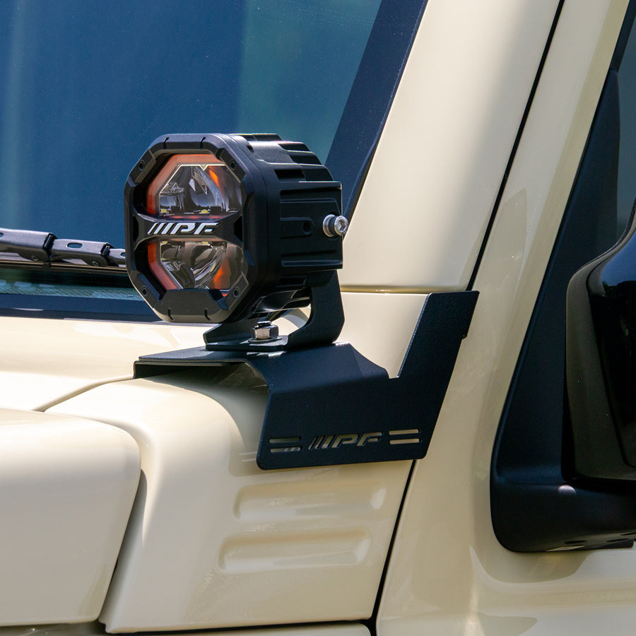 IPF 4-inch Octagon LED Driving Lights (S-880ML)
