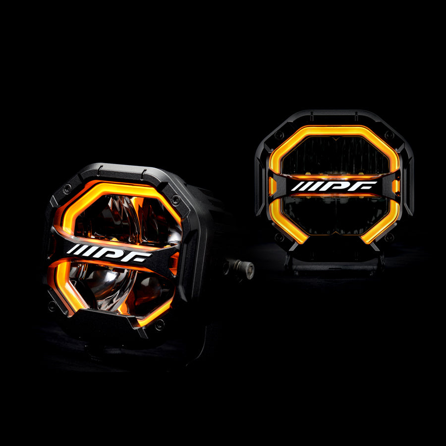 IPF 4-inch Octagon LED Driving Lights (S-880ML)