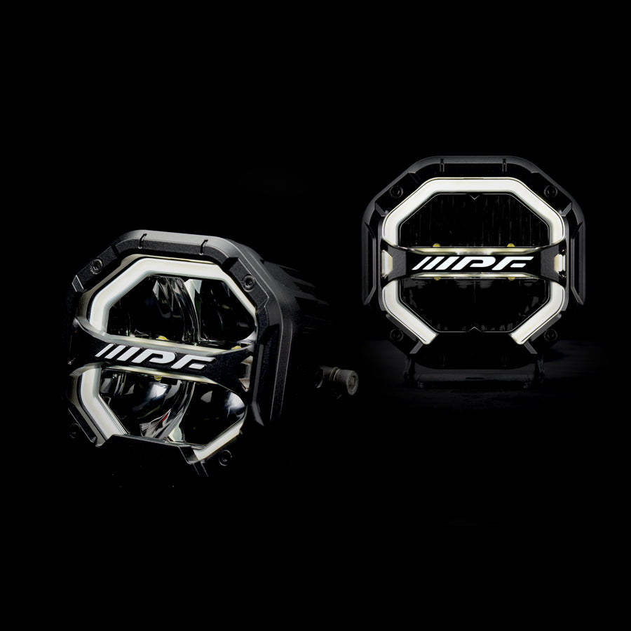 IPF 4-inch Octagon LED Driving Lights (S-880ML)