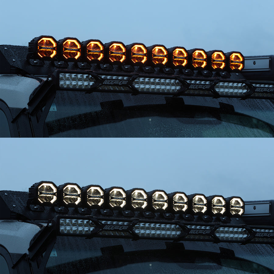 IPF 4-inch Octagon LED Driving Lights (S-880ML)