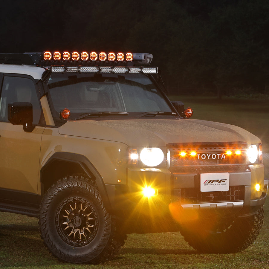 IPF 4-inch Octagon LED Driving Lights (S-880ML)
