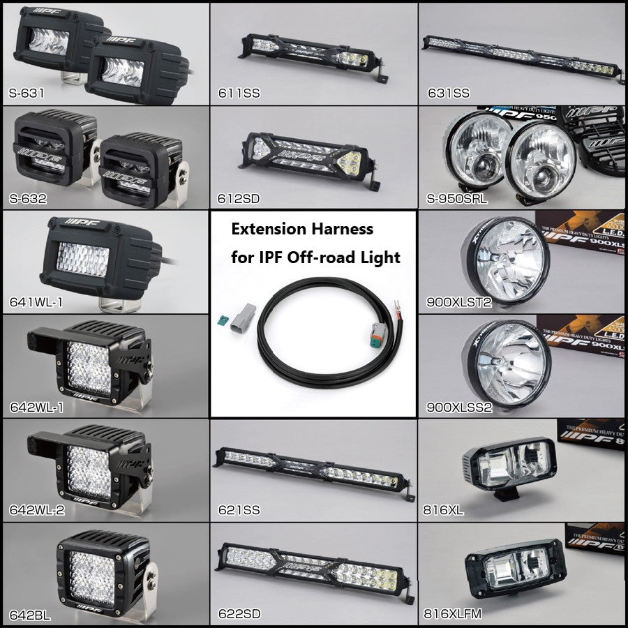 IPF Extension Harness for Off-road Light
