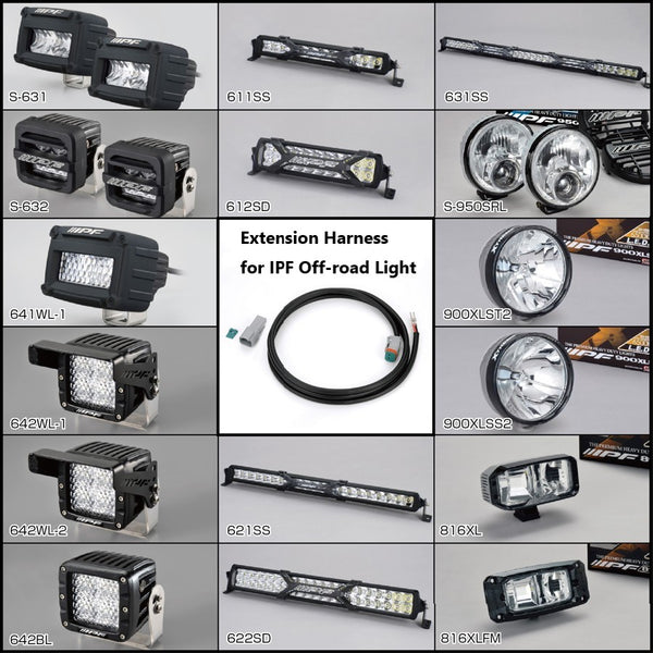 IPF Extension Harness for Off-road Light