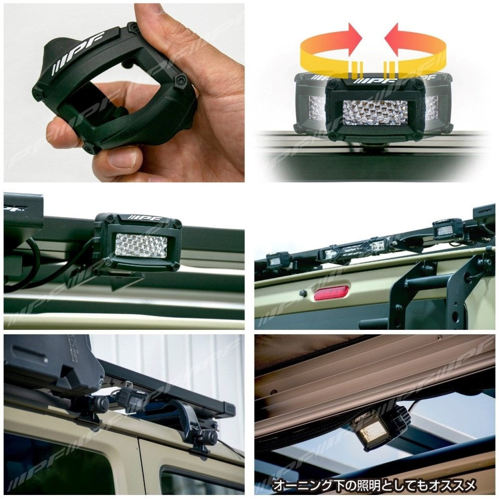 IPF 2-inch Sigle-Row LED Working Light (641WL-1)