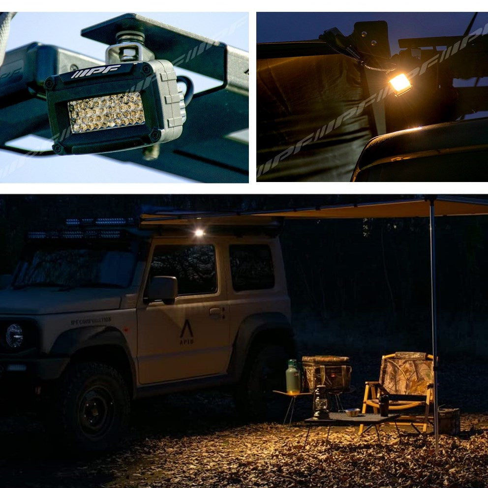 IPF 2-inch Sigle-Row LED Working Light (641WL-1)