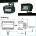IPF 2-inch Sigle-Row LED Working Light (641WL-1)