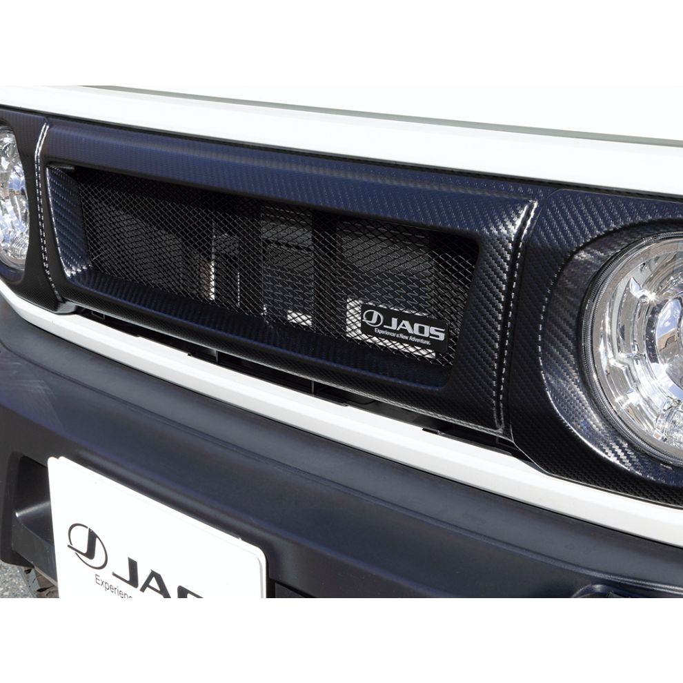 JAOS Aluminum Emblem with Mounting Bolts 10x3cm