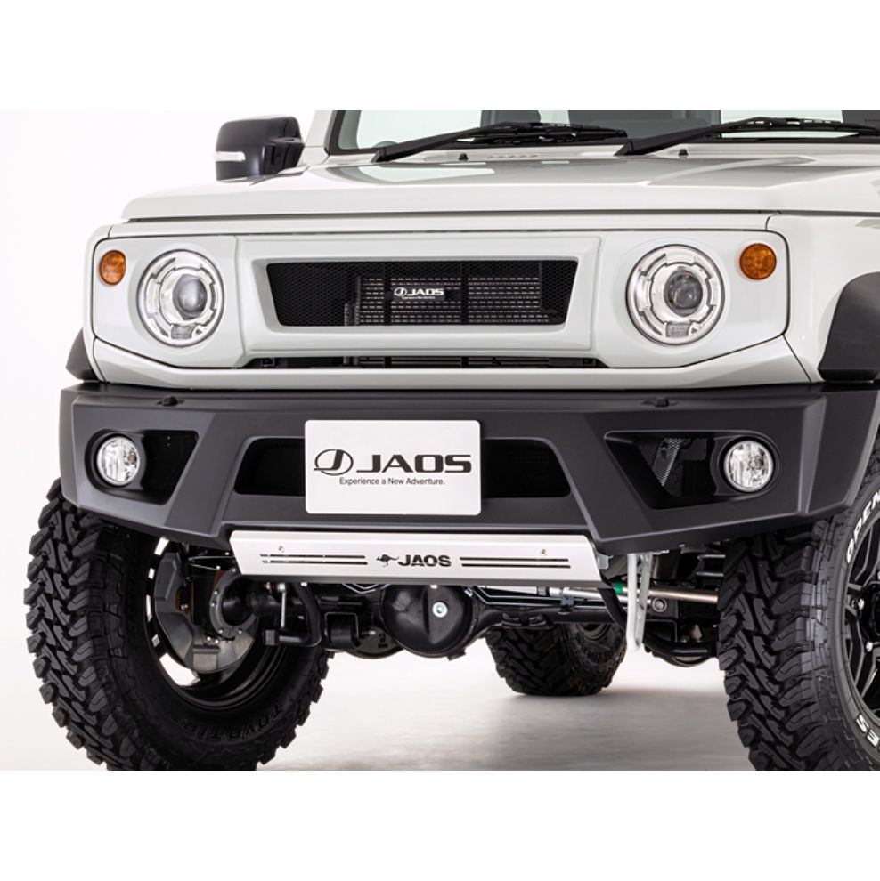 JAOS Aluminum Emblem with Mounting Bolts 10x3cm