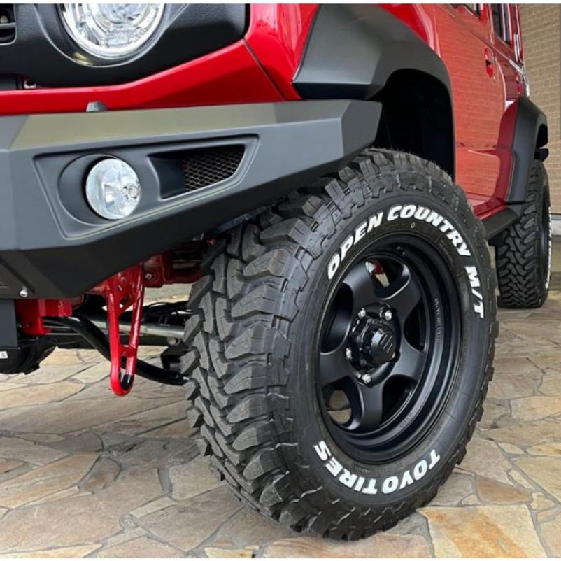JIMNY WORLD Iron-style FRP Front Winch Bumper Jimny (2018-ON)