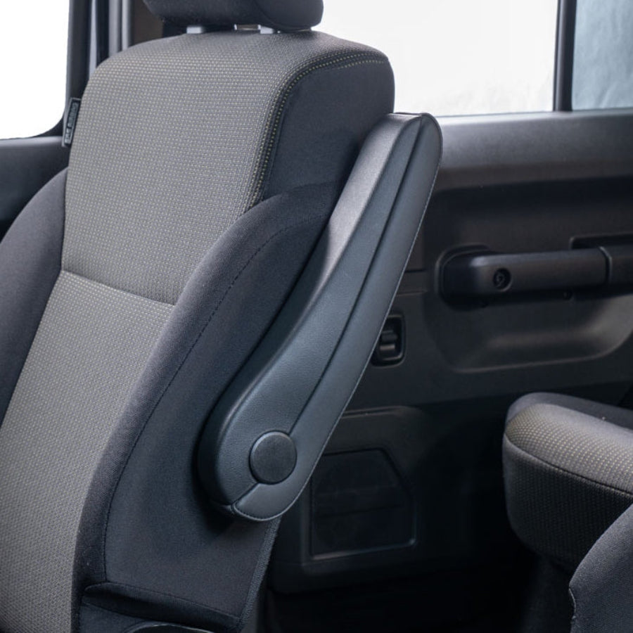 GRACE Adjustable Armrest with Corduroy & Leather Cover Jimny (2018-ON)