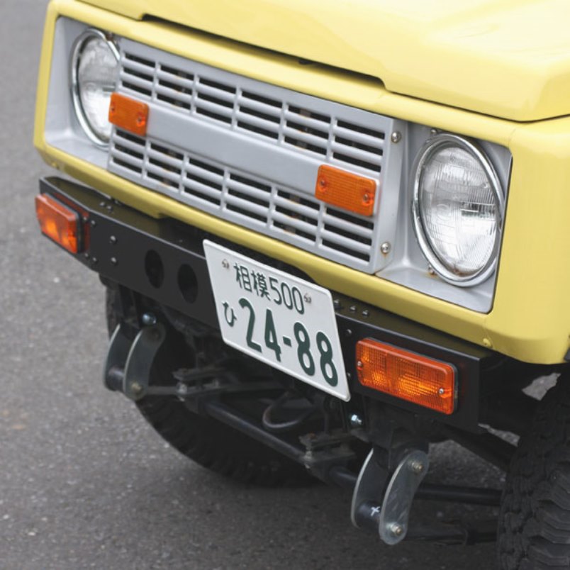 APIO Steel Front Bumper "EASY OFF-ROADER" Jimny JA11 JB31 (1990-1995)