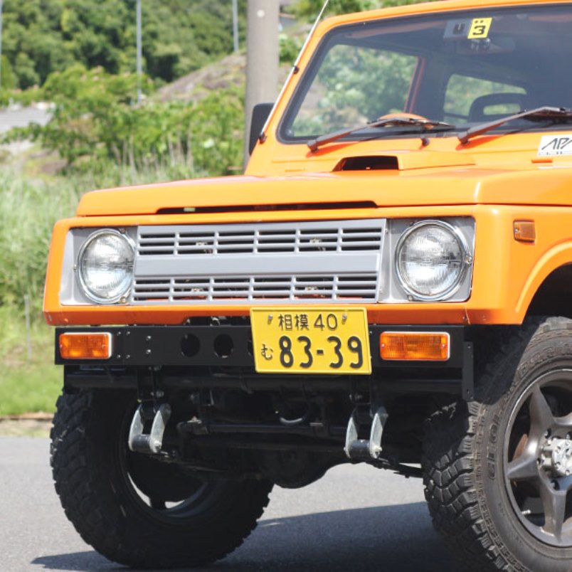 APIO Steel Front Bumper "EASY OFF-ROADER" Jimny JA11 JB31 (1990-1995)