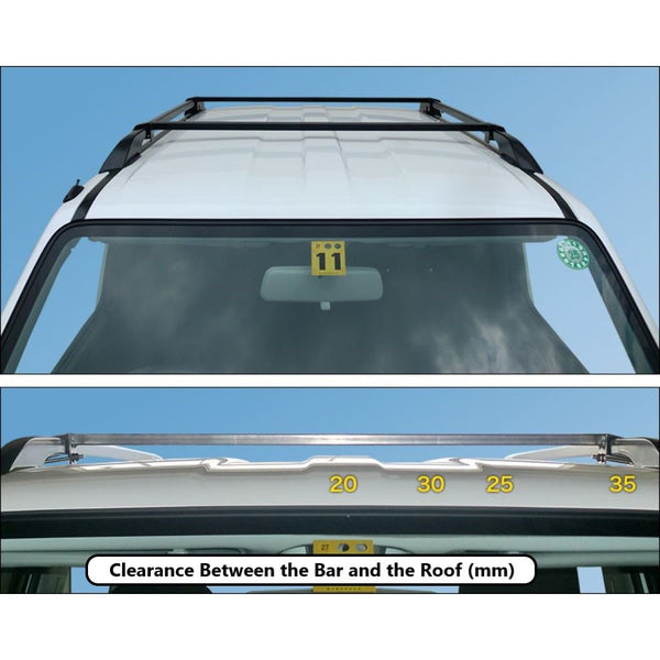 RV4 WILD GOOSE Crossbars for Roof Rails Jimny (1998-2018)