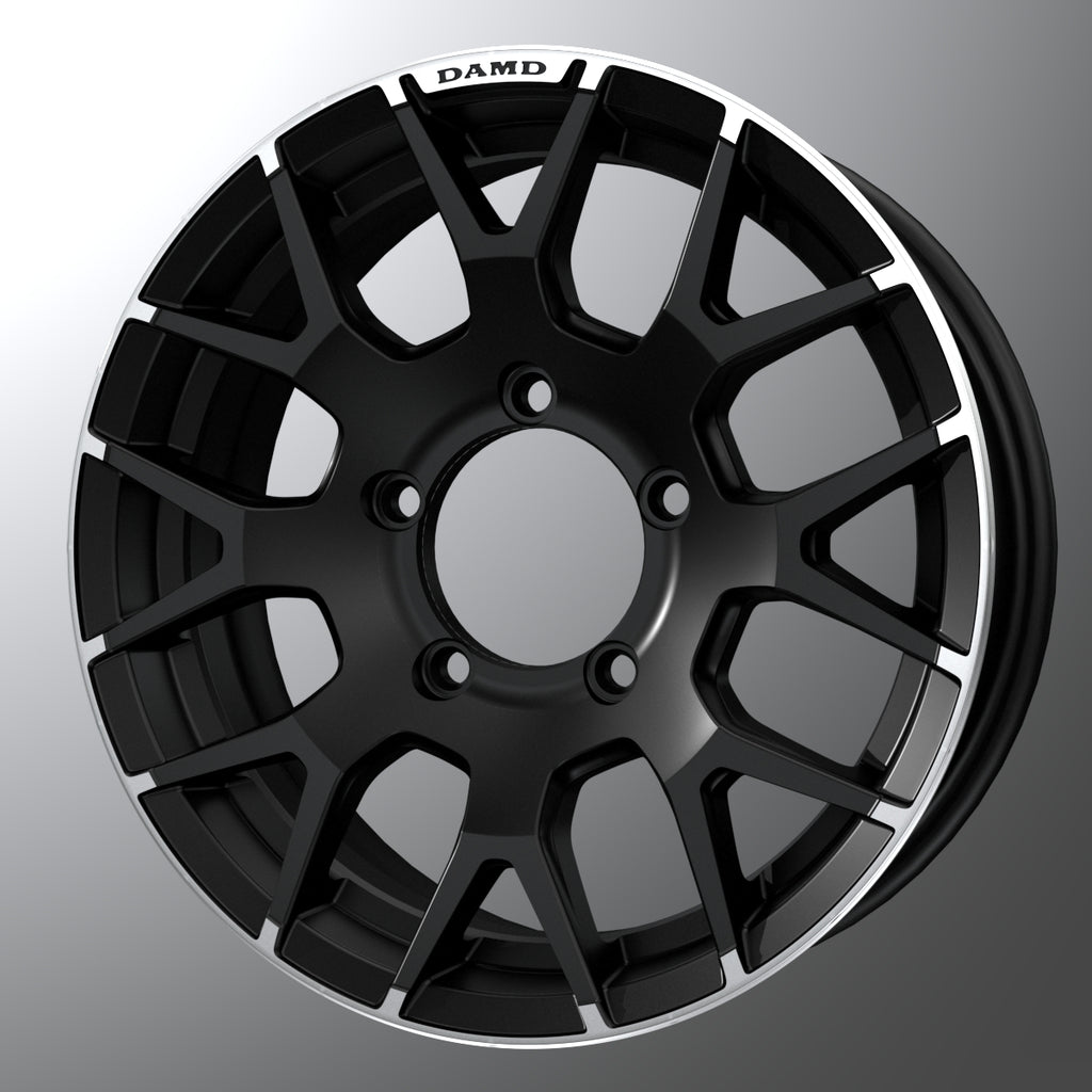 DAMD LITTLE G. Black 16" Wheels for Jimny