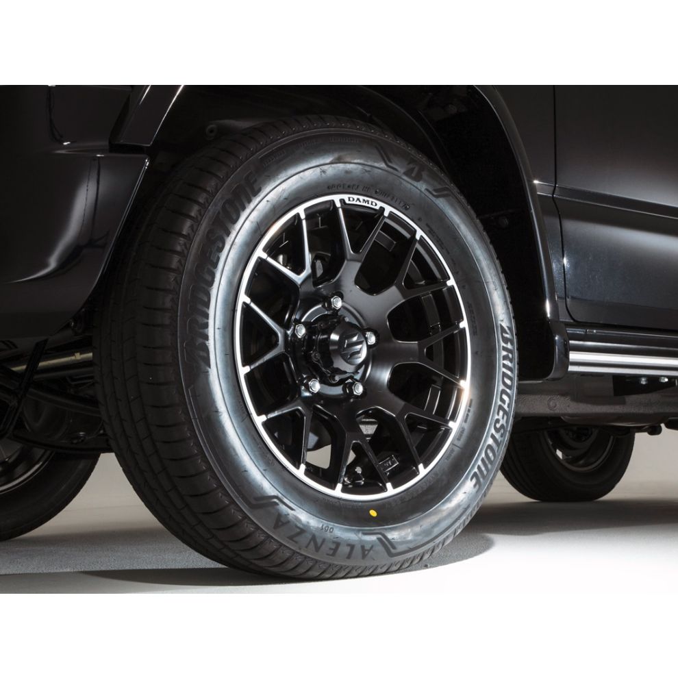 DAMD LITTLE G. Black 16" Wheels for Jimny